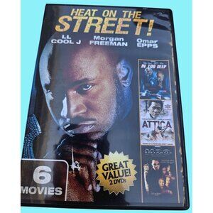 Heat On The Street! DVD Set - 6 Movies Featuring LL Cool J Morgan Freeman & More